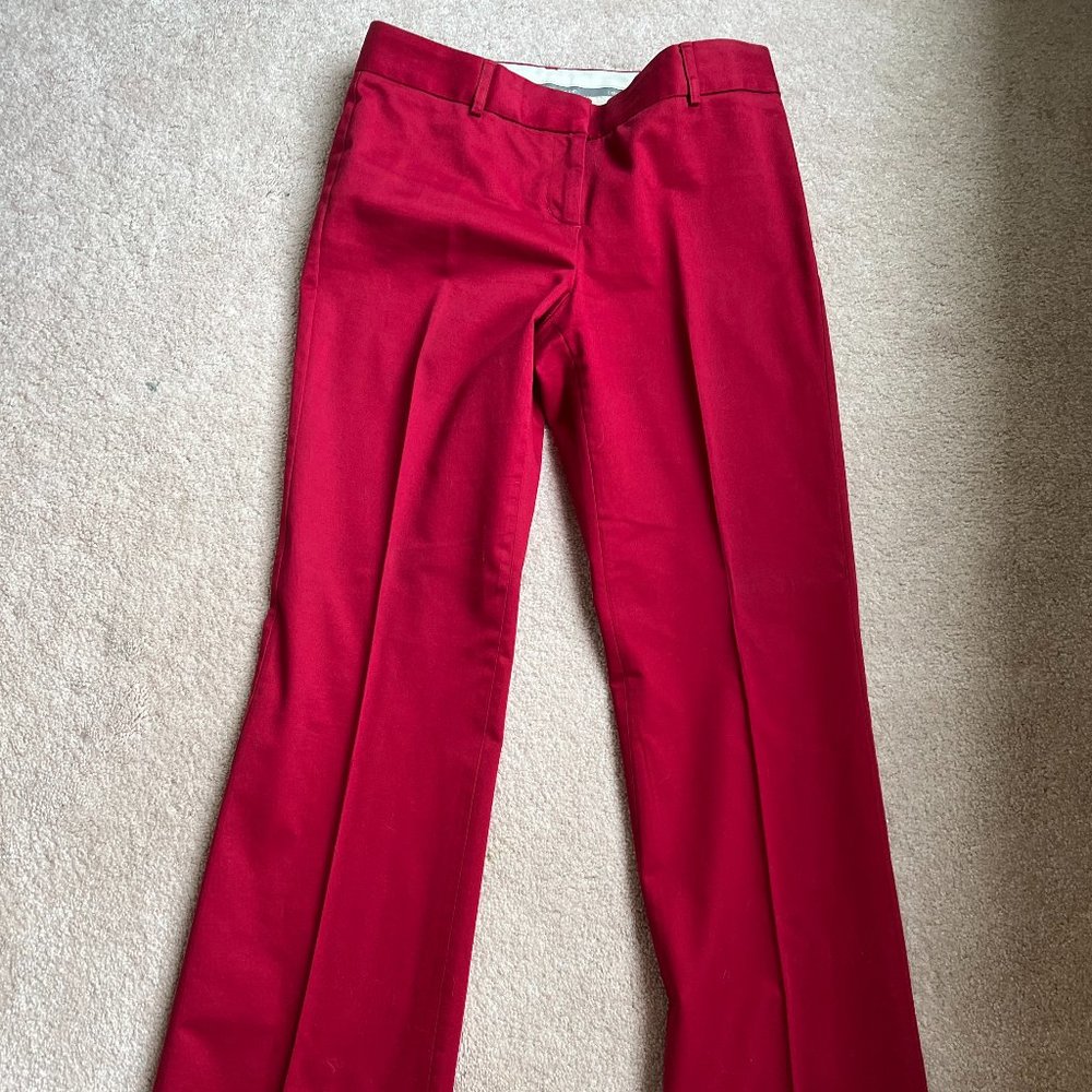 Express Editor dress pants size 2 red